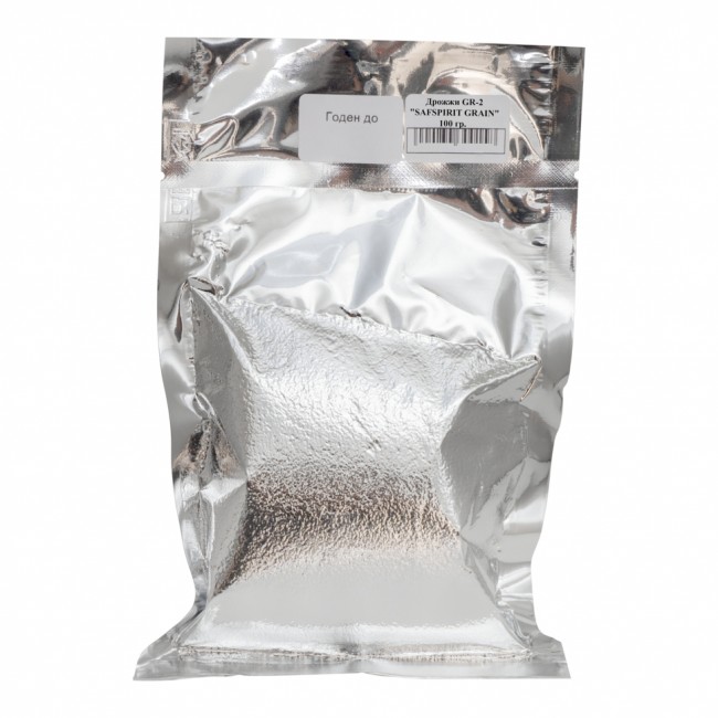 Дрожжи GR-2 "SAFSPIRIT GRAIN" 100 гр. Дрожжи GR-2 "SAFSPIRIT GRAIN" 100 гр.