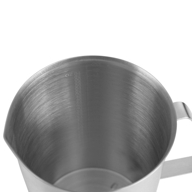 Мензурка нержавеющая сталь 2000 мл. с ручкой Мензурка нержавеющая сталь 2000 мл. с ручкой