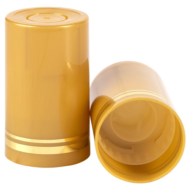 Колпачок полимерный 59 мм золото золотые кольца