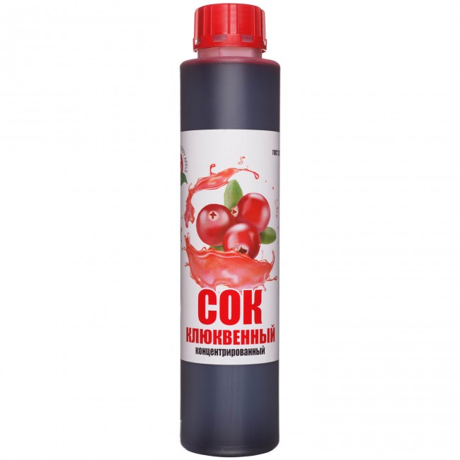 Сок клюквенный концентрированный 1 кг.