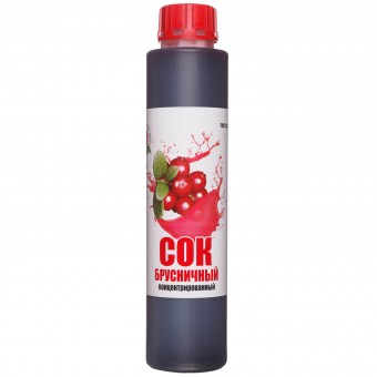 Сок брусничный концентрированный 1 кг.