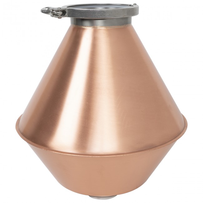 Луковица "Аламбик 21" средняя, медь с соединением CLAMP 2.0" 