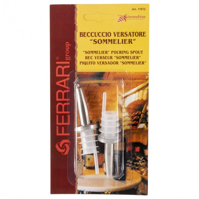 Пробка-дозатор нерж. "Sommelier" 2 шт. Пробка-дозатор нерж. "Sommelier" 2 шт.