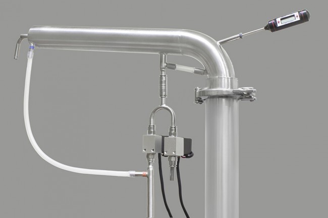 Переходник для установки двух клапанов отбора Переходник для установки двух клапанов отбора