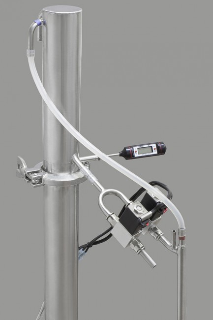 Переходник для установки двух клапанов отбора Переходник для установки двух клапанов отбора