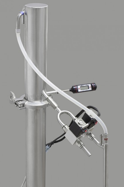 Переходник для установки двух клапанов отбора Переходник для установки двух клапанов отбора