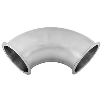 Отвод 90° CLAMP 4,0" DN 102 AISI Отвод 90° CLAMP 4,0" DN 102 AISI