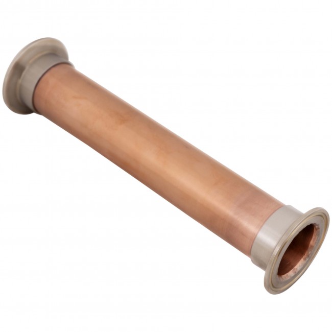 Царга d-35 L-500 мм. CLAMP 1,5" DN 32 медь Царга d-35 L-500 мм. CLAMP 1,5" DN 32 медь