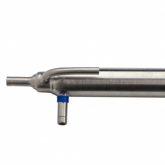 Дистиллятор прямоточный 2500 с отводом 90° CLAMP 1,5" Дистиллятор прямоточный 2500 с отводом 90° CLAMP 1,5"