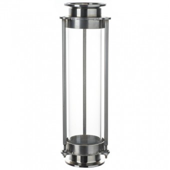 Царга стекло d-51 L-250 мм. CLAMP 2,0" DN 48 Царга стекло d-51 L-250 мм. CLAMP 2,0" DN 48