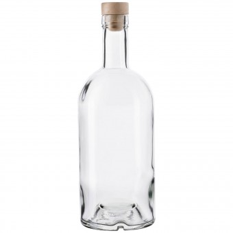 Бутылка "Домашняя" 1 л. с пробкой полимерной Т-образной Бутылка "Домашняя" 1 л. с пробкой полимерной Т-образной
