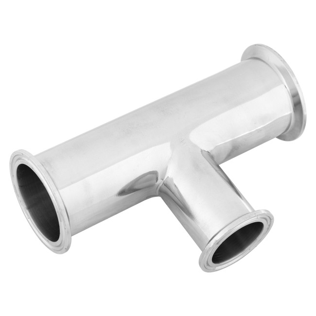 Тройник CLAMP 2,0" DN 51 боковой отвод 1,5" DN 38 AISI Тройник CLAMP 2,0" DN 51 боковой отвод 1,5" DN 38 AISI