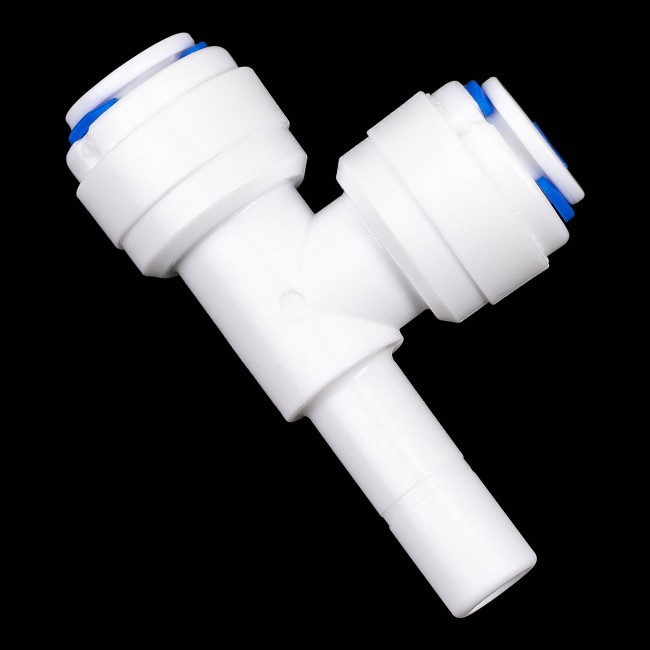 Коннектор быстросъемный EasyFitts тройник Т 3/8" (стержень-цанга-цанга) Коннектор быстросъемный EasyFitts тройник Т 3/8" (стержень-цанга-цанга)