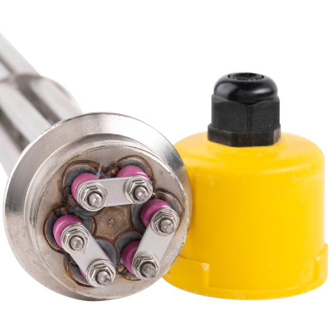 ТЭН 12,0 кВт нерж. сталь Clamp 2.0" 380 V Китай ТЭН 12,0 кВт нерж. сталь Clamp 2.0" 380 V Китай