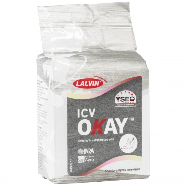 Дрожжи винные Lalvin "Okay" 500 гр. Дрожжи винные Lalvin "Okay" 500 гр.