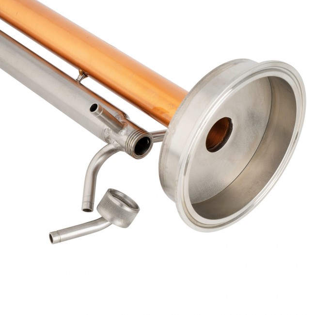 Дистиллятор ХД-2-3500-АромА Медь CLAMP 4,0'' Дистиллятор ХД-2-3500-АромА Медь CLAMP 4,0''