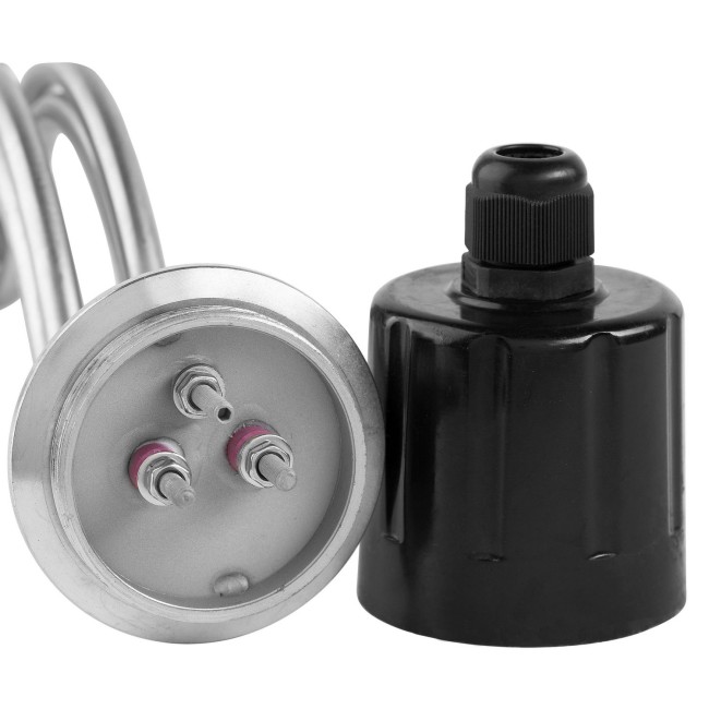 ТЭН 3,0 кВт нерж. сталь Clamp 2.0" 220 V низкотемпературный Китай