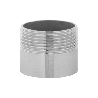 Резьба приварная (ниппель, полусгон) 1 1/2" L-40 AISI 