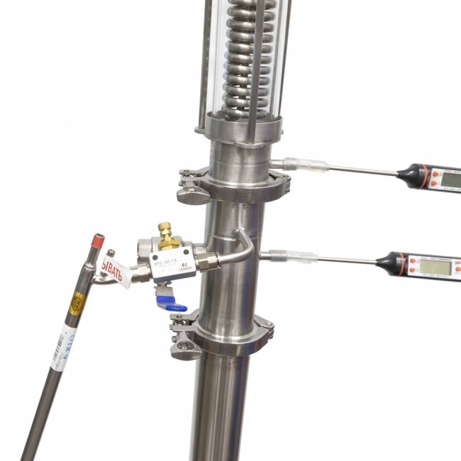 Узел отбора по жидкости и пару CLAMP 1,5"