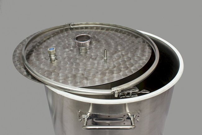 Крышка сусловарочного котла 71 л для дистилляции CLAMP 2,0" Крышка сусловарочного котла 71 л для дистилляции CLAMP 2,0"