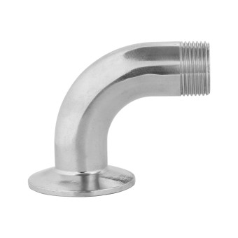 Адаптер CLAMP 1,5" НР 3/4" угловой AISI Адаптер CLAMP 1,5" НР 3/4" угловой AISI