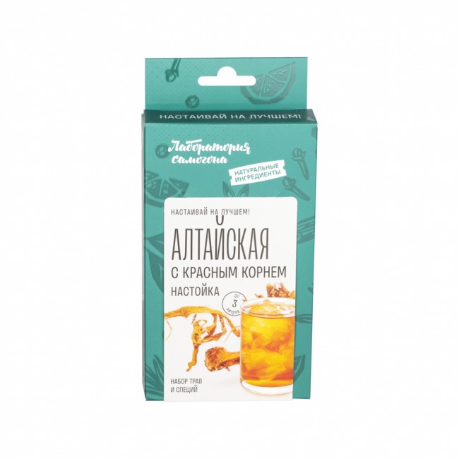 Набор для приготовления настойки "Алтайская с Красным Корнем"