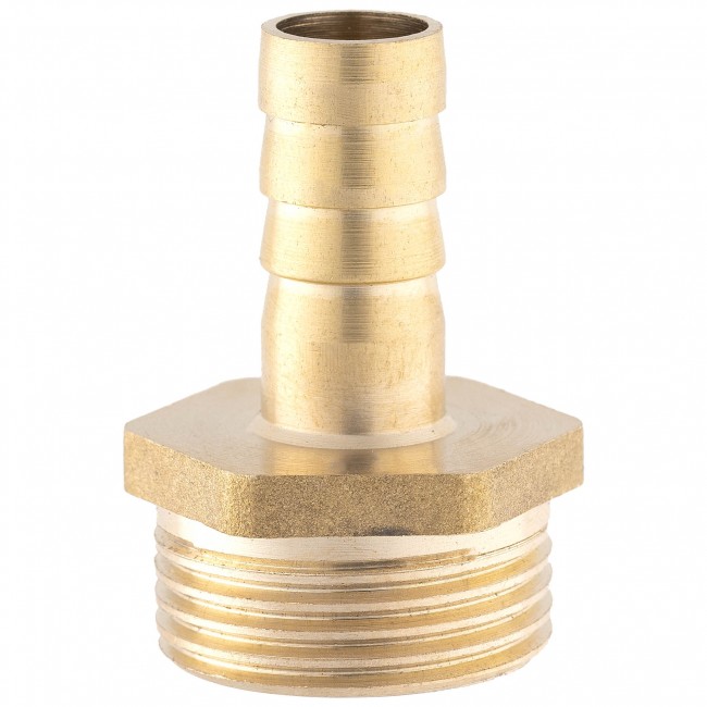 Штуцер ёлочка НР 3/4" латунь 12 мм. 