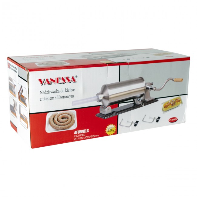 Шприц колбасный горизонтальный 4 кг. VANESSA Шприц колбасный горизонтальный 4 кг. VANESSA