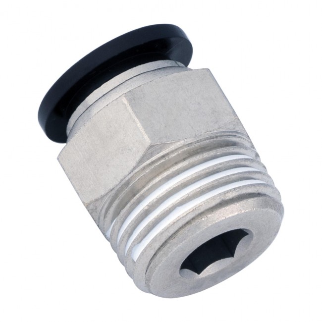 Штуцер НР 1/2" быстросъёмное соединение 12 мм Штуцер НР 1/2" быстросъёмное соединение 12 мм