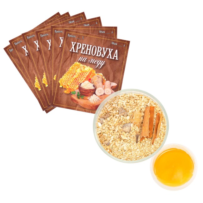 Набор для приготовления настойки "Хреновуха на Меду" Набор для приготовления настойки "Хреновуха на Меду"