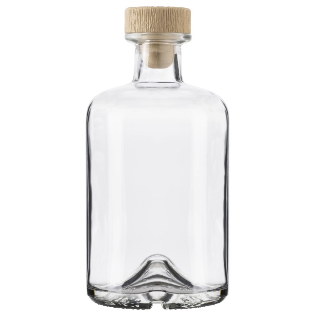 Бутылка "Аптека" 0,5 л. с пробкой полимерной Т-образной