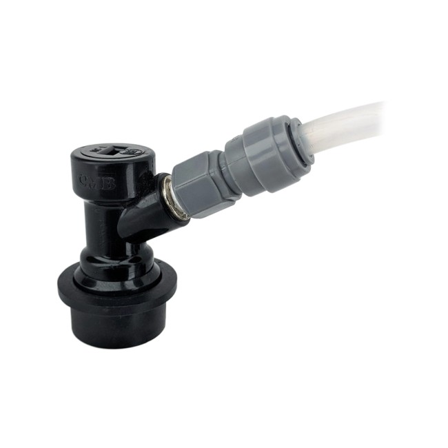 Коннектор быстросъемный Duotight прямой ВР 1/4"FFL трубка 8 мм.