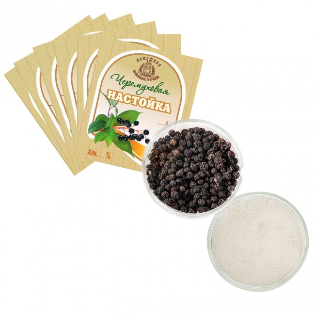 Набор для приготовления настойки "Черемуховая" Набор для приготовления настойки "Черемуховая"