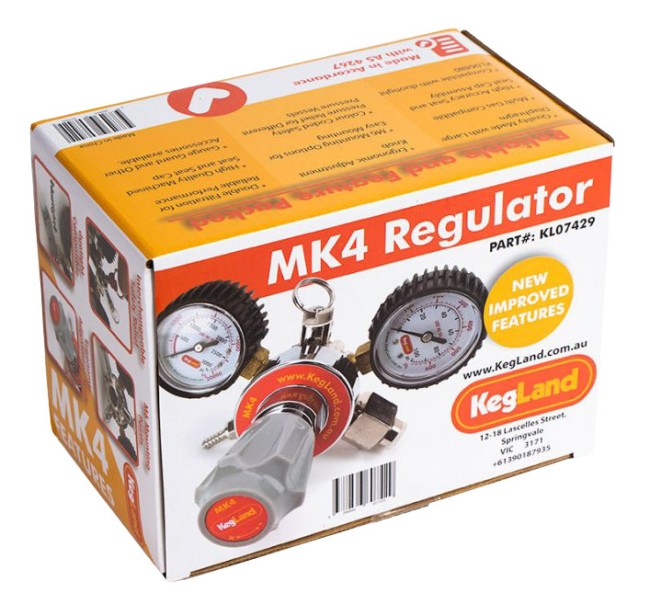 Редуктор углекислотный KegLand MK4 Редуктор углекислотный KegLand MK4