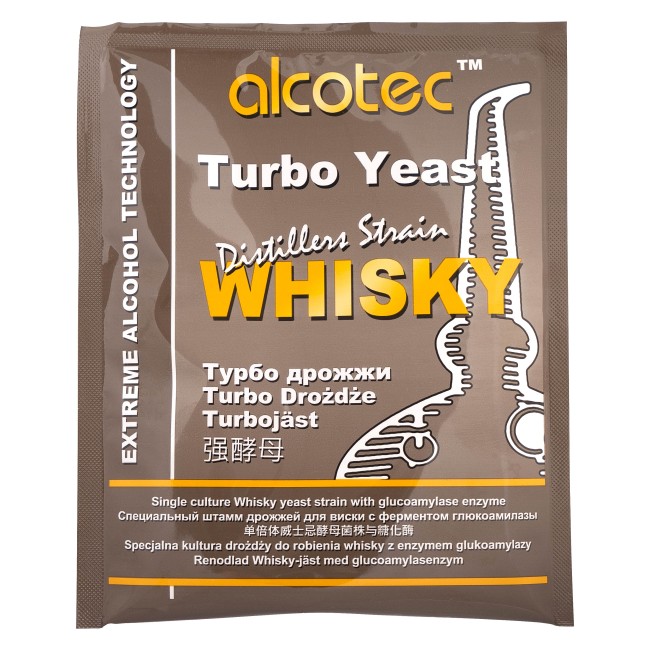 Дрожжи спиртовые "Alcotec Whisky Turbo" 73 гр. Дрожжи спиртовые "Alcotec Whisky Turbo" 73 гр.