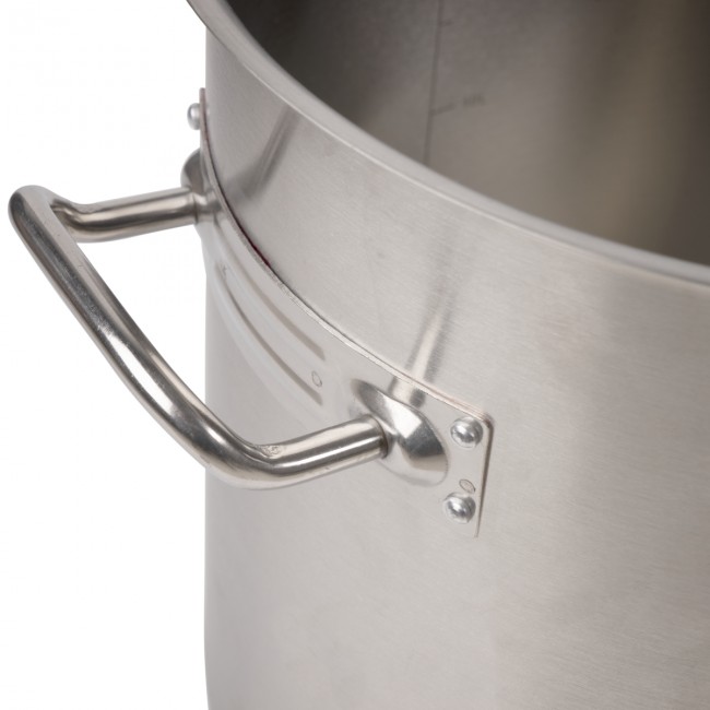 Кастрюля 50 л, тройное дно 40*40 с крышкой (котёл)