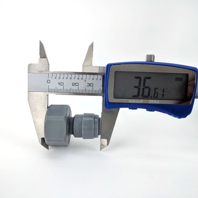 Коннектор быстросъемный Duotight прямой ВР 5/8" трубка 8 мм.