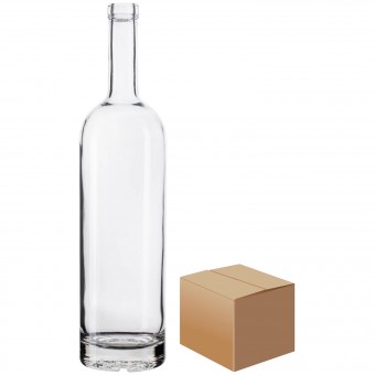 Бутылка "Белуга" 1,0 л. коробка