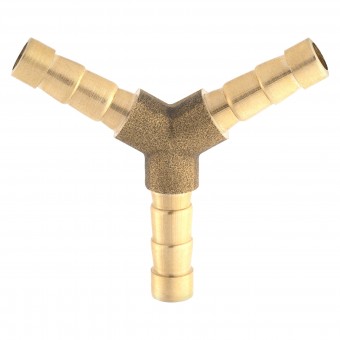 Тройник ёлочка Y 6-6-6 латунь Тройник ёлочка Y 6-6-6 латунь