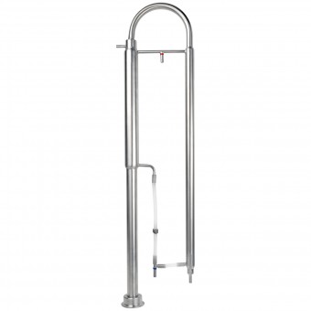 Дистиллятор с укреплением (пленочная колонна) 3000ПК CLAMP 2,0" Дистиллятор с укреплением (пленочная колонна) 3000ПК CLAMP 2,0"