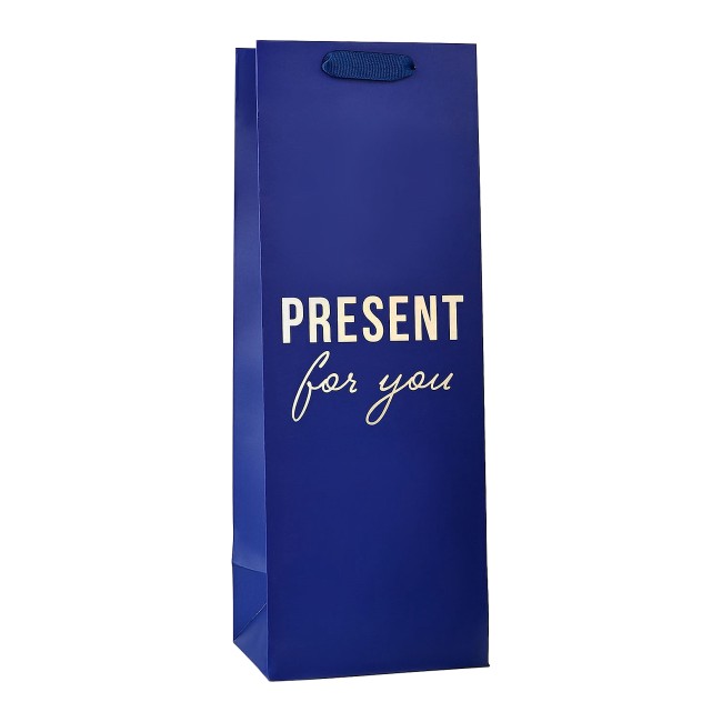 Пакет под бутылку подарочный "Present for you" Пакет под бутылку подарочный "Present for you"