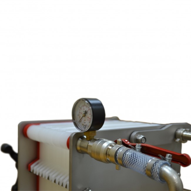 Пресс-фильтр F14-I-PE нержавеющий с нержавеющим насосом