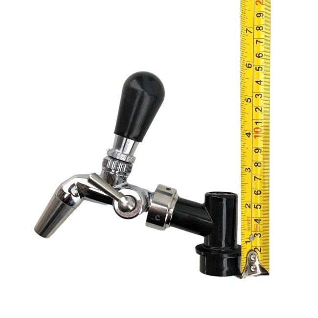 Коннектор "KegLand" для кегов с фитингом Ball Lock, исходящий для крана Nukatap, пластиковый