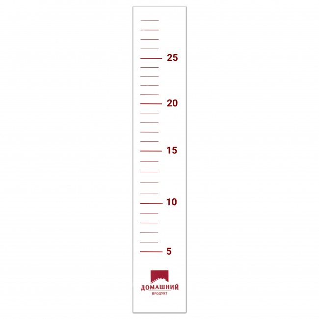 Линейка мерная на ведро 32 литра