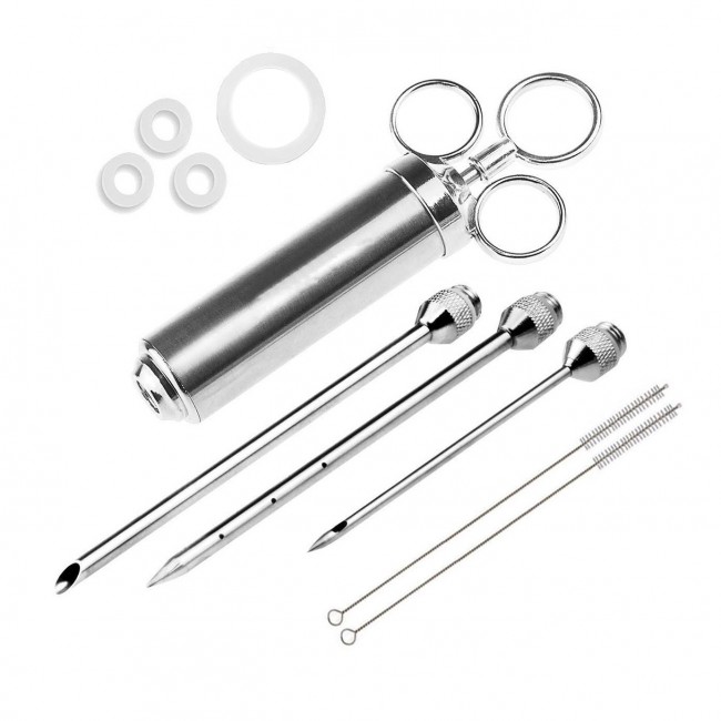 Шприц-инъектор для мяса 60 мл. (металлический) Шприц-инъектор для мяса 60 мл. (металлический)