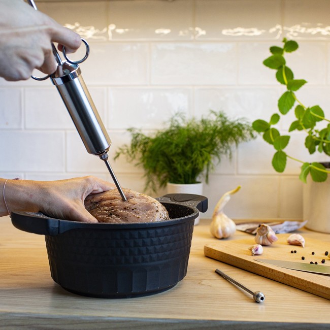 Шприц-инъектор для мяса 60 мл. (металлический) Шприц-инъектор для мяса 60 мл. (металлический)