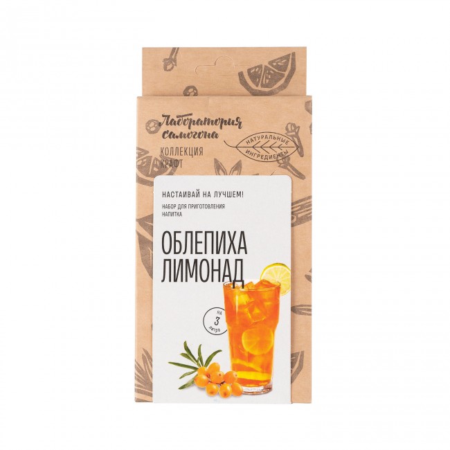 Набор для приготовления напитка "Облепиха Лимонад" Набор для приготовления напитка "Облепиха Лимонад"