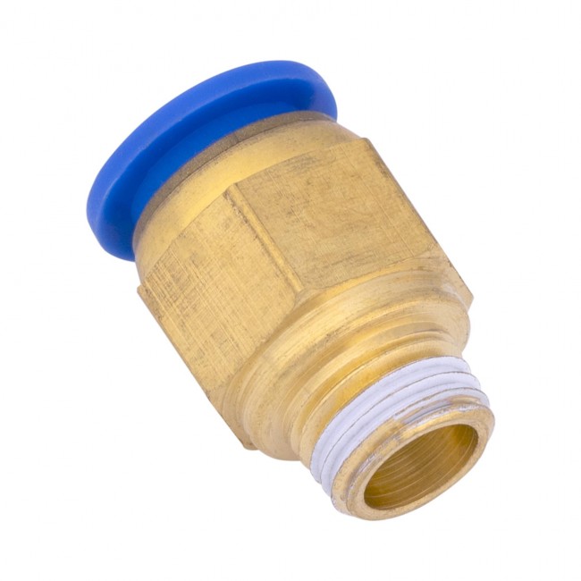 Штуцер НР 1/4" быстросъёмное соединение 12 мм Штуцер НР 1/4" быстросъёмное соединение 12 мм