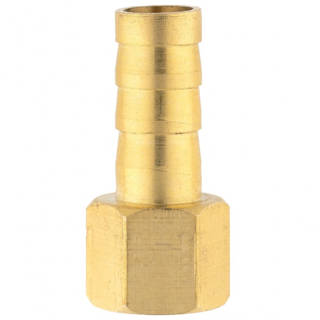 Штуцер ёлочка ВР 1/8" латунь 8 мм.  Штуцер ёлочка ВР 1/8" латунь 8 мм.
