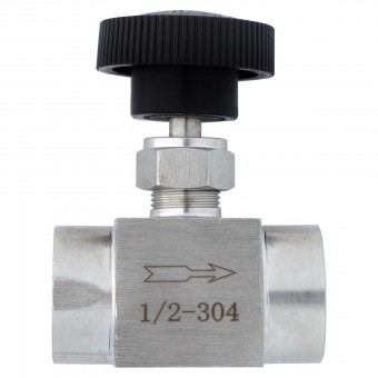 Кран игольчатый ВР-ВР 1/2" нерж. Кран игольчатый ВР-ВР 1/2" нерж.